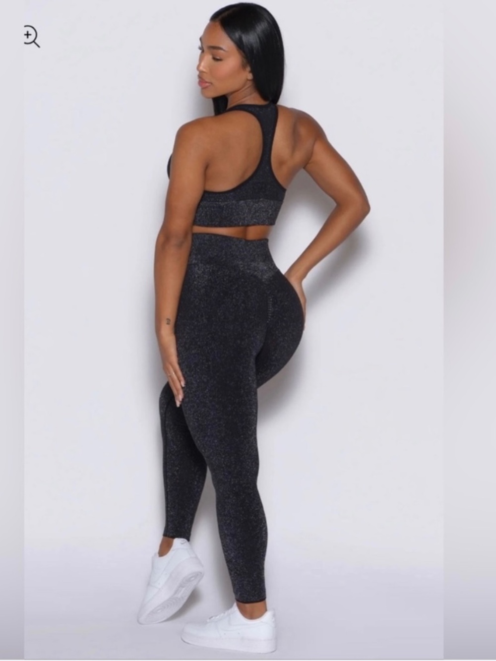 Authentic Bombshell Sportswear seamless shimmer leggings lot of 3 xs